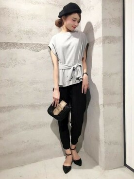 JEANASIS 静岡パルコ店STAFFさん(レディース・162cm)の夏コーディネート