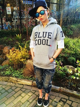 「ジョガーパンツ」｜corinさん（レディース・165cm）の春コーディネート