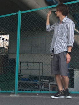 Kenさん（メンズ・175cm）の夏コーディネート