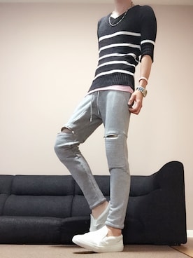 「Ambassadors（アンバサダーズ）のアイテム」を使った、chan☆takuさん（メンズ・173cm）の夏コーディネート