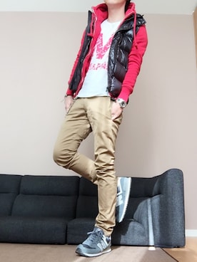 chan☆takuさん（メンズ・173cm）の冬コーディネート