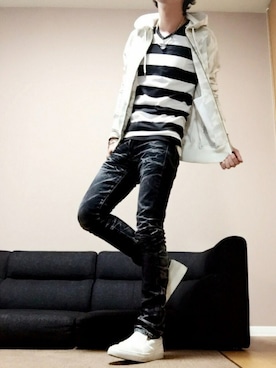 chan☆takuさん（メンズ・173cm）の春コーディネート