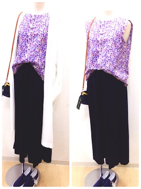 「Crespi（クレスピ）のアイテム」を使った、selectshop_sienaさん（レディース・160cm）の春コーディネート