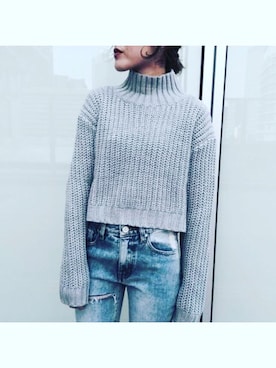 「UNIF（ユニフ）のアイテム（パンツ）」を使った、SKKさん（レディース・160cm）の秋コーディネート