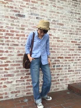 「Odds（オッズ）のアイテム」を使った、MIZUKI AMANOさん（レディース・158cm）の春コーディネート