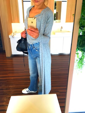 「グレー好き」｜chieさん（レディース・163cm）の春コーディネート