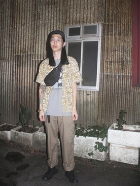 「アイテム（腕時計）」を使った、RobertTangさん（メンズ・177cm・20代）の秋コーディネート