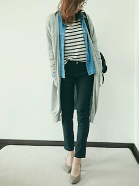 「ESPERANZA（エスペランサ）のアイテム（パンプス）」を使った、紗衣さん（レディース・158cm）の秋コーディネート
