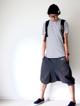 「G-SHOCK」｜TKTさん（メンズ・192cm）の夏コーディネート