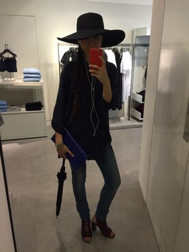 Lily Chuさん(レディース・174cm)の夏コーディネート