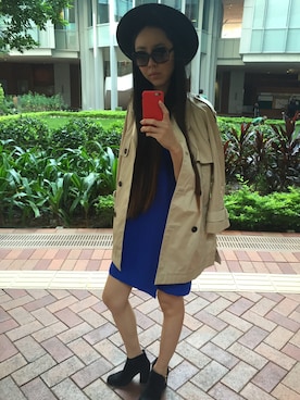 「massimo dutti」｜Lily Chuさん（レディース・174cm）の秋コーディネート
