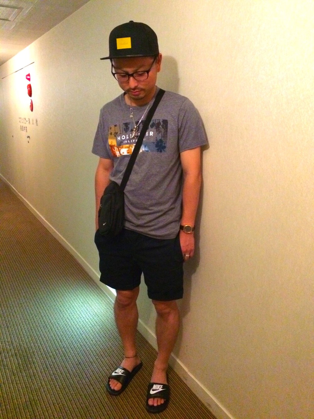 Kamome Nikeのサンダルを使ったコーディネート Sciaky