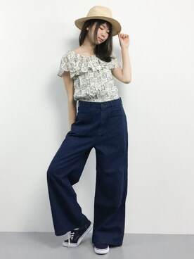 miyaseさん（レディース・165cm）の夏コーディネート