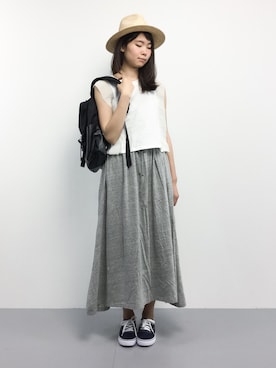 miyaseさん（レディース・165cm）の夏コーディネート