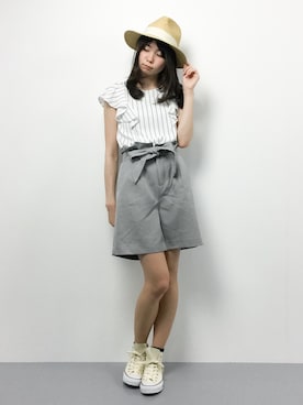miyaseさん(レディース・165cm)の夏コーディネート