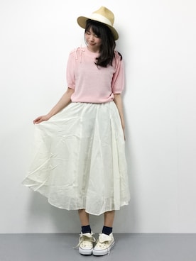 miyaseさん（レディース・165cm）の夏コーディネート