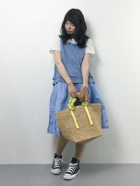 miyaseさん（レディース・165cm）の夏コーディネート