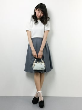 Jillstuart ジルスチュアート の デニムミニリボンノットバッグ トートバッグ Wear