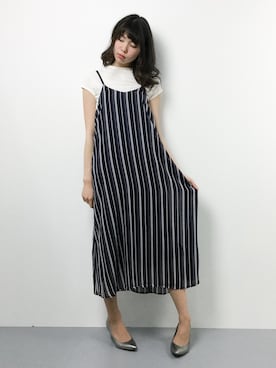 miyaseさん（レディース・165cm）の夏コーディネート
