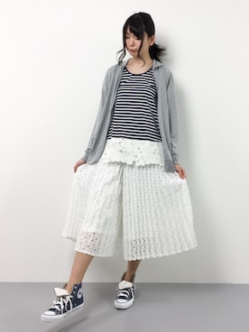 miyaseさん（レディース・165cm）の夏コーディネート