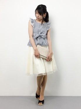 miyaseさん（レディース・165cm）の夏コーディネート