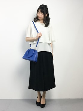 「きちんとスタイル」｜miyaseさん（レディース・165cm・20代）の夏コーディネート
