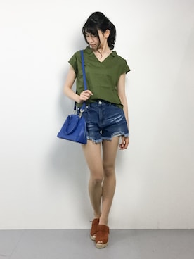 miyaseさん（レディース・165cm）の夏コーディネート