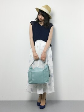 miyaseさん（レディース・165cm）の夏コーディネート