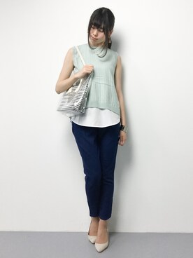 miyaseさん（レディース・165cm）の夏コーディネート