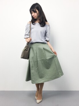 miyaseさん（レディース・165cm）の夏コーディネート