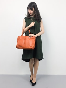 「CIPOLLA（チポラ　）のアイテム」を使った、miyaseさん（レディース・165cm）の夏コーディネート