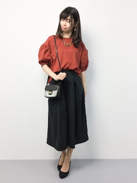 「Fil Daraignee（フィルダレニエ）のアイテム」を使った、miyaseさん（レディース・165cm）の夏コーディネート