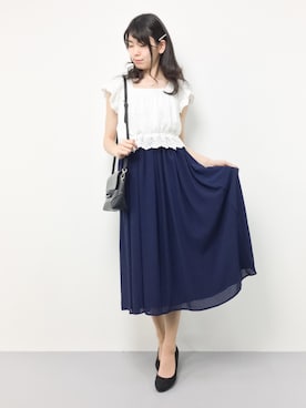 miyaseさん（レディース・165cm）の夏コーディネート