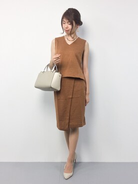 miyaseさん（レディース・165cm）の夏コーディネート
