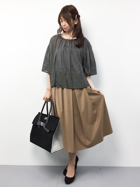 miyaseさん（レディース・165cm）の夏コーディネート
