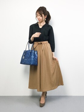 miyaseさん（レディース・165cm）の秋コーディネート