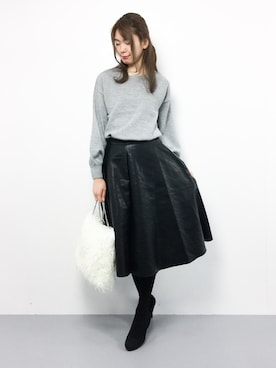 miyaseさん（レディース・165cm）の秋コーディネート