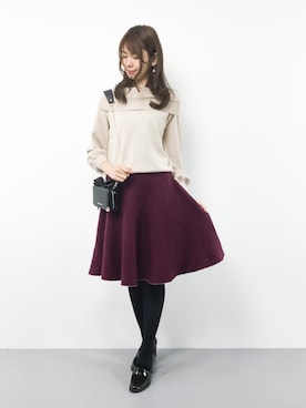 miyaseさん（レディース・165cm）の秋コーディネート