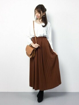 miyaseさん（レディース・165cm）の秋コーディネート