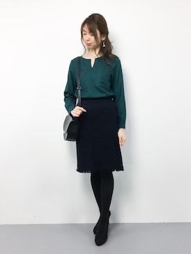 miyaseさん（レディース・165cm）の秋コーディネート