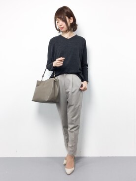 miyaseさん（レディース・165cm）の秋コーディネート