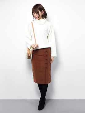 miyaseさん（レディース・165cm）の秋コーディネート