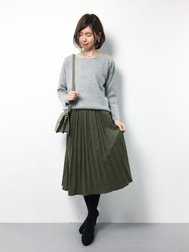 miyaseさん（レディース・165cm）の秋コーディネート