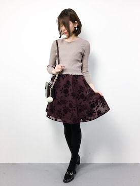 miyaseさん（レディース・165cm）の秋コーディネート