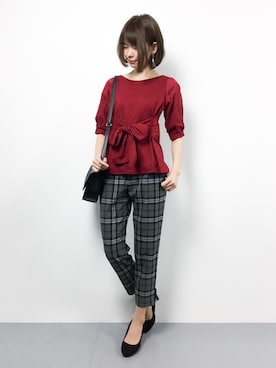 miyaseさん（レディース・165cm）の冬コーディネート