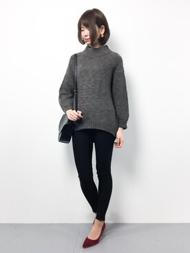 miyaseさん（レディース・165cm）の冬コーディネート