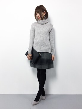 miyaseさん（レディース・165cm）の冬コーディネート