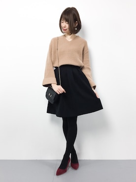miyaseさん（レディース・165cm）の冬コーディネート