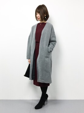 miyaseさん（レディース・165cm）の冬コーディネート