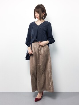 miyaseさん（レディース・165cm）の冬コーディネート